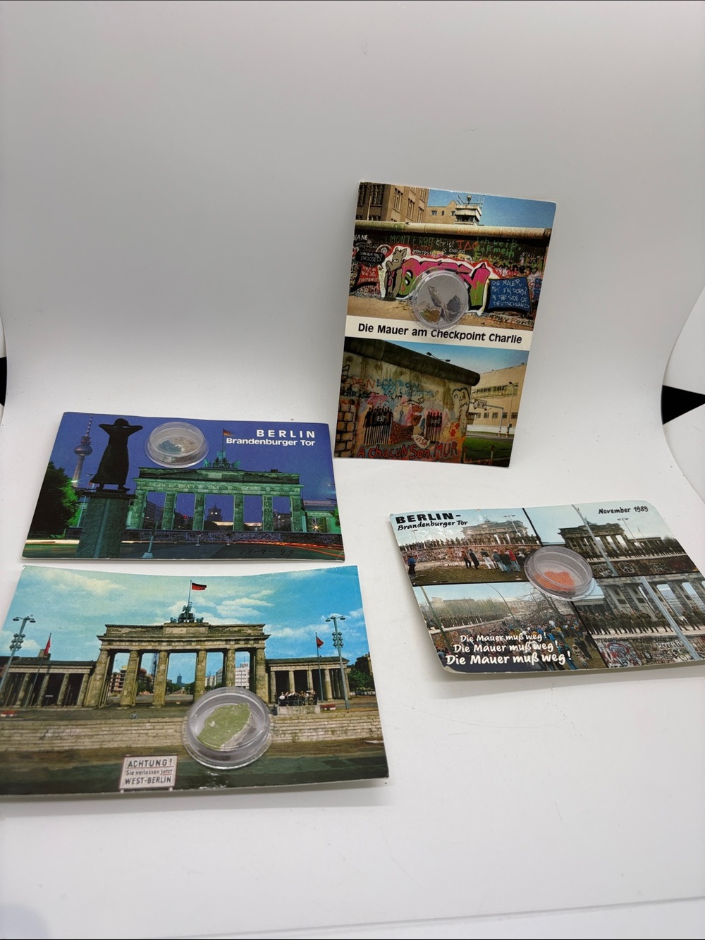 Berlin Souvenir Postcard Wall Pieces VTG New and Used